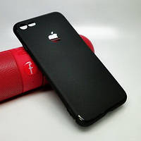 Чехол для iPhone 7 / 8 / SE 2020 силиконовый TPU Jelly чёрный