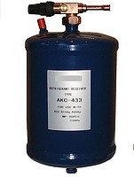 Ресивер холодоагенту вертикальний 5,6 літра (3/8"-3/8"), фото 1