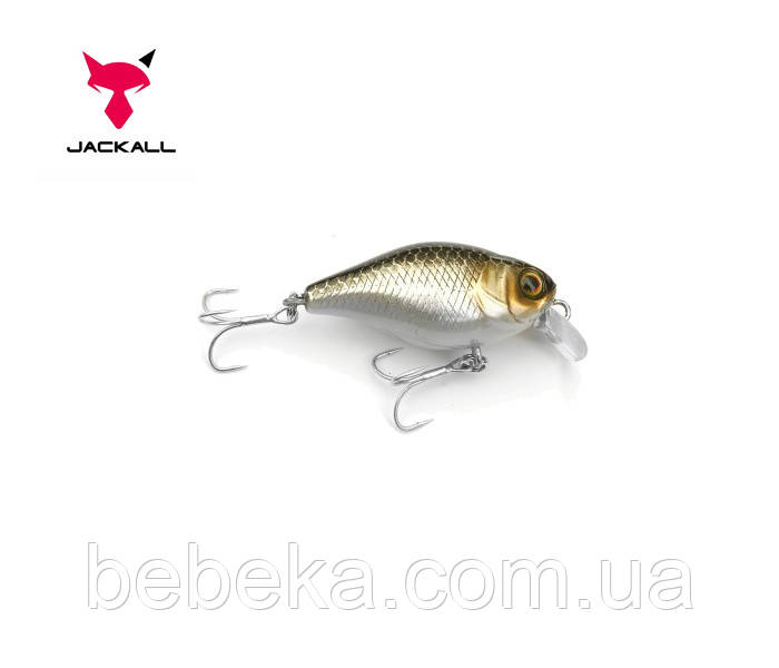 Воблер Jackall Chubby 38мм 4г HL Silver&Black Floating (1699.01.14 4525807047998)