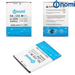 Акумулятор (АКБ, батарея) NB-550 для Nomi i550 Space, 3000 mAh, оригінал