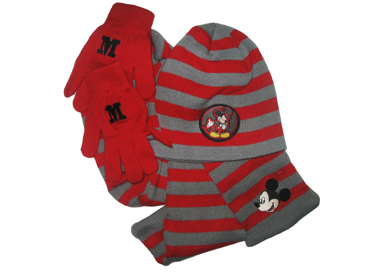 Комплект для мальчиков(шапка+шарф+перчатки), Lupilu, размер 110/116-122/28, арт. Л-186/1 - фото 1 - id-p615536312