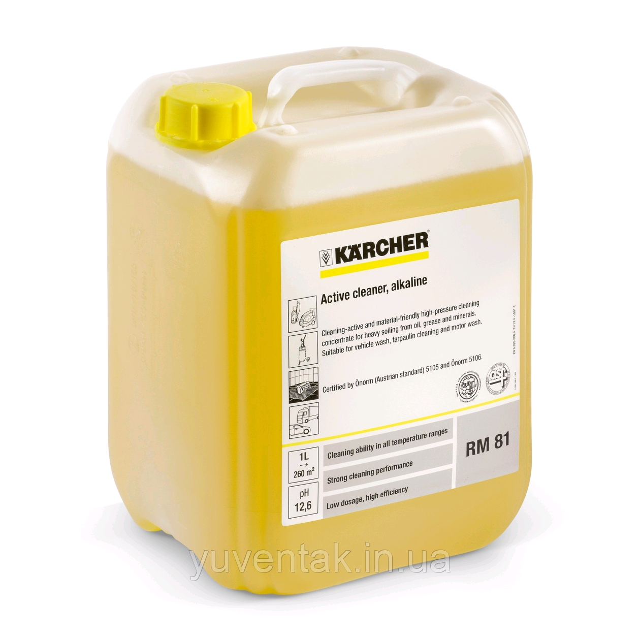 Концентроване пінне чистячий засіб Karcher RM 81 ASF, 20 L