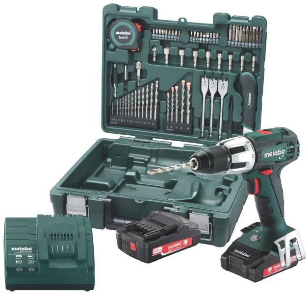 Акумуляторний ударний дриль-шурупокрут Metabo SB 18 LT Workshop, фото 1