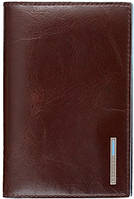 Стильная кожаная обложка для паспорта Piquadro Blue Square AS300B2_MO, коричневый