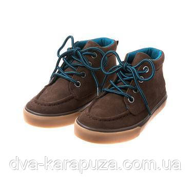 Стильні черевики для хлопчика, розмір 9, Gymboree! Устілка 16,3 см!, фото 1