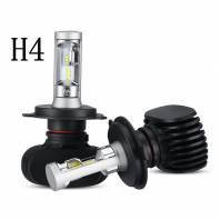 Автолампы LED с цоколем H4