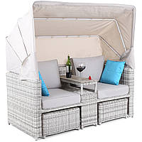 Садовий диван MICHIGAN LIGHT GREY