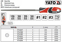 Напильник по металлу YATO Польша круглый l=250 мм №1 YT-6227