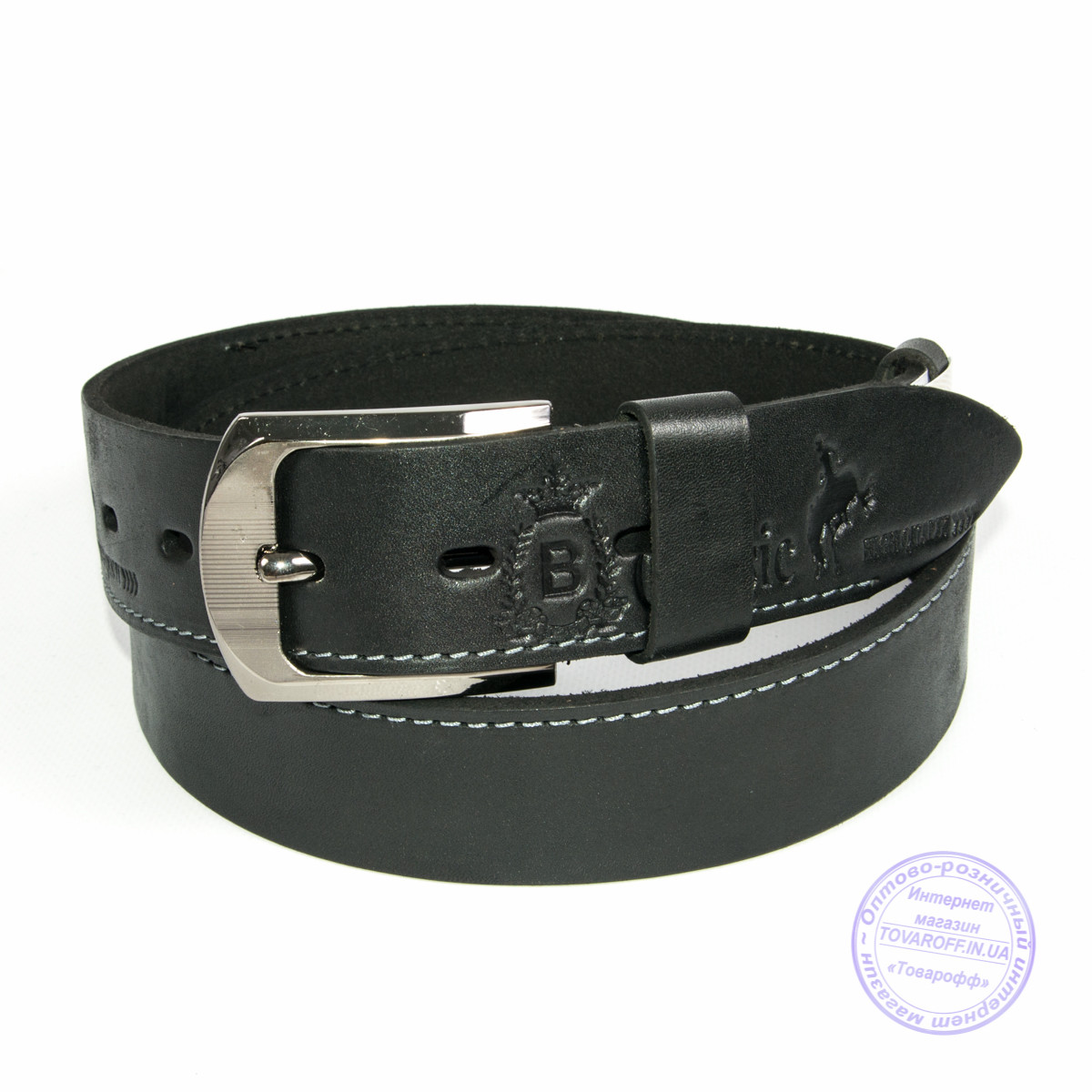 Шкіряний чоловічий ремінь - B-M4-5-1