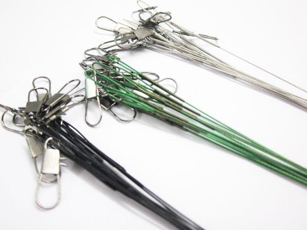 Повідець рибальський, 15см, зелений