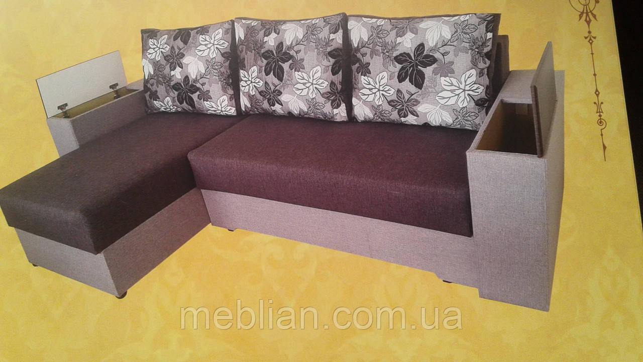Угловой диван Визит с функциональными боковинами - фото 4 - id-p539218577