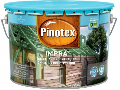 Pinotex Impra Plus 5л - деревозащитная пропитка при тяжелых условиях эксплуатации - фото 2 - id-p547970489