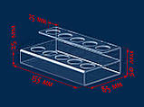 Підставка під електронні сигарети 155х50 мм, акрил 1,8 мм, фото 2