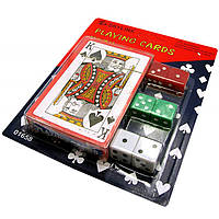 Карти гральні з набором кісток