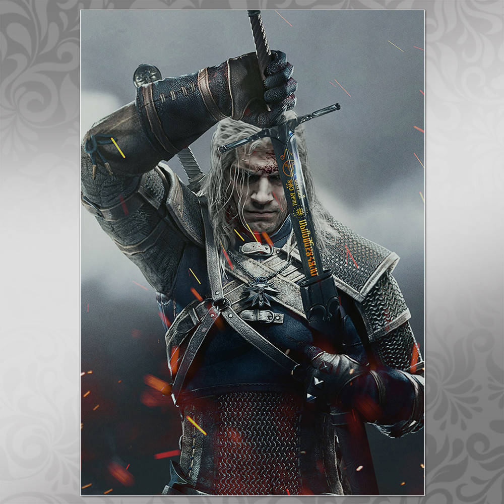 

Плакат Ведьмак 006