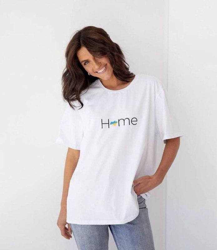 

ФУТБОЛКА МИ З УКРАЇНИ "HOME" мод.00087, Белый