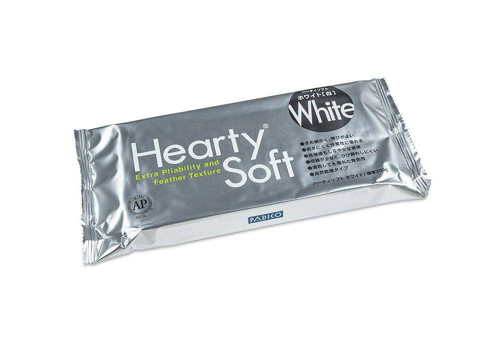

Самозатвердевающая пластика Padico Hearty Soft 200 грамм белая, Белый