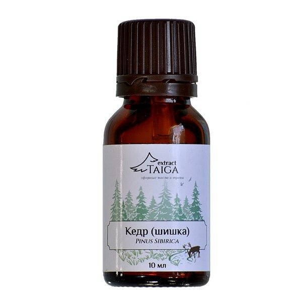 

Эфирное масло кедровой шишки, Extract Taiga, 10мл