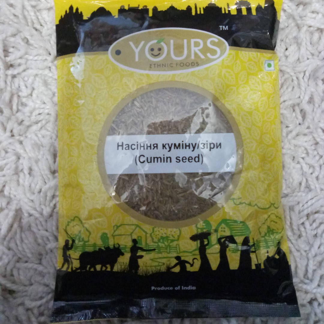

Зира семена, кумин семена, Cumin seed Yours, 100 г