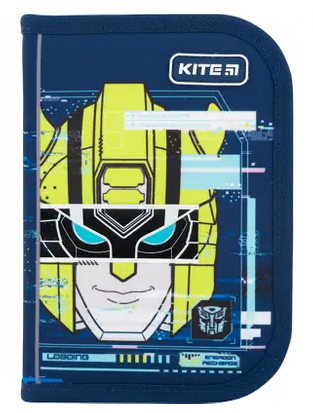 

Пенал "Kite" 1від.,б/н,з 2 відворотами №TF22-622(48)