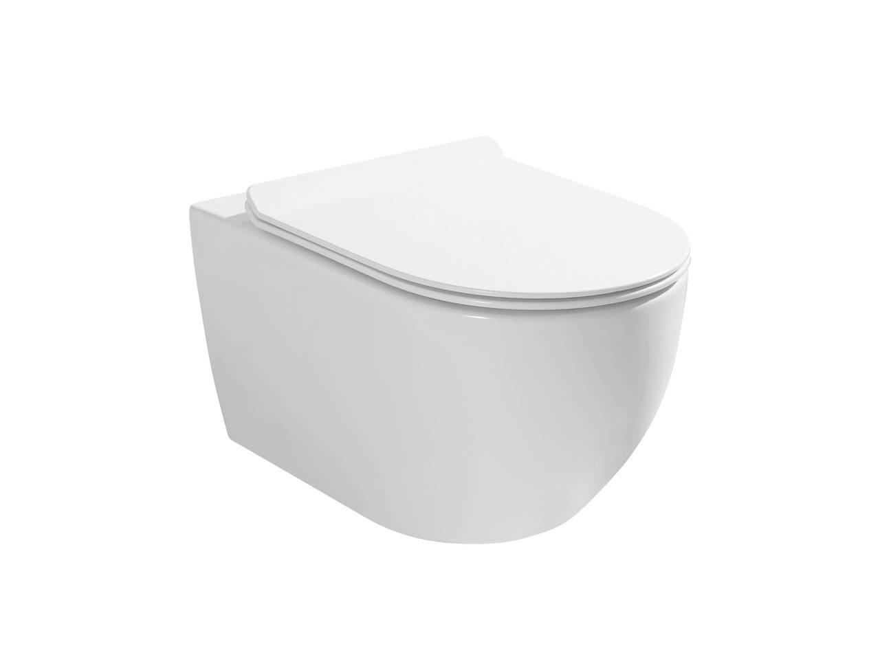 

Чаша подвесного унитаза Whirpool с сиденьем ASIGNATURA Simple Bend 37822805, Белый