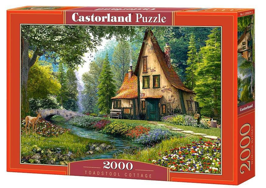 

Пазлы CastorlandДомик лесника у ручья 200634, 2000 элементов