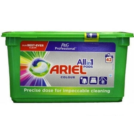 

Капсулы для стирки Ariel 42 шт колор 3in1 COLOR для цветного белья Ариель