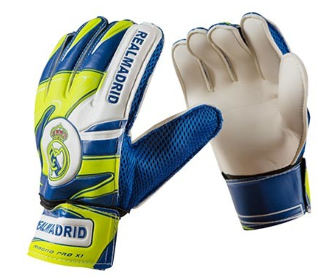 

Перчатки вратарские Latex Foam REAL MADRID, размер 7, зелено-синие RM17
