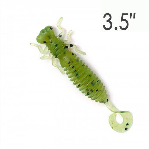 

LARVA LUX 3.5" (85 мм.) 4шт. Силикон Fanatik 022