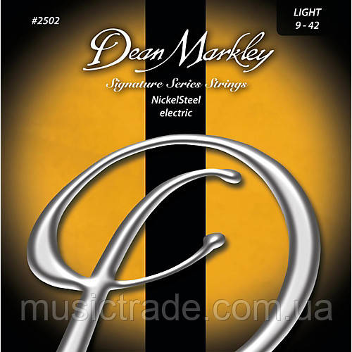 Струни Dean Markley 2502 LT NickelSteel Electric Guitar String 9/42