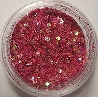 Прикраса для дизайну нігтів "Брокард", колір бузковий