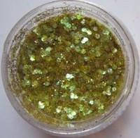 Прикраса для дизайну нігтів "Брокард", колір золото