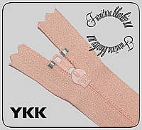 Молния брючная YKK №3 длина 20см персикового цвета №812
