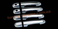 Накладки на ручки з АБС пластику Libao на Hyundai Accent 2008-2010