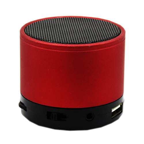 Портативна bluetooth колонка HLD-600 MP3 плеєр S-10U Red, фото 1