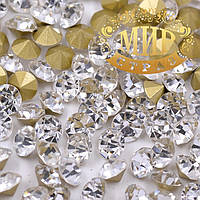 Конусні стрази ASFOUR ss10 (2,8 мм).Цина за 100 шт.