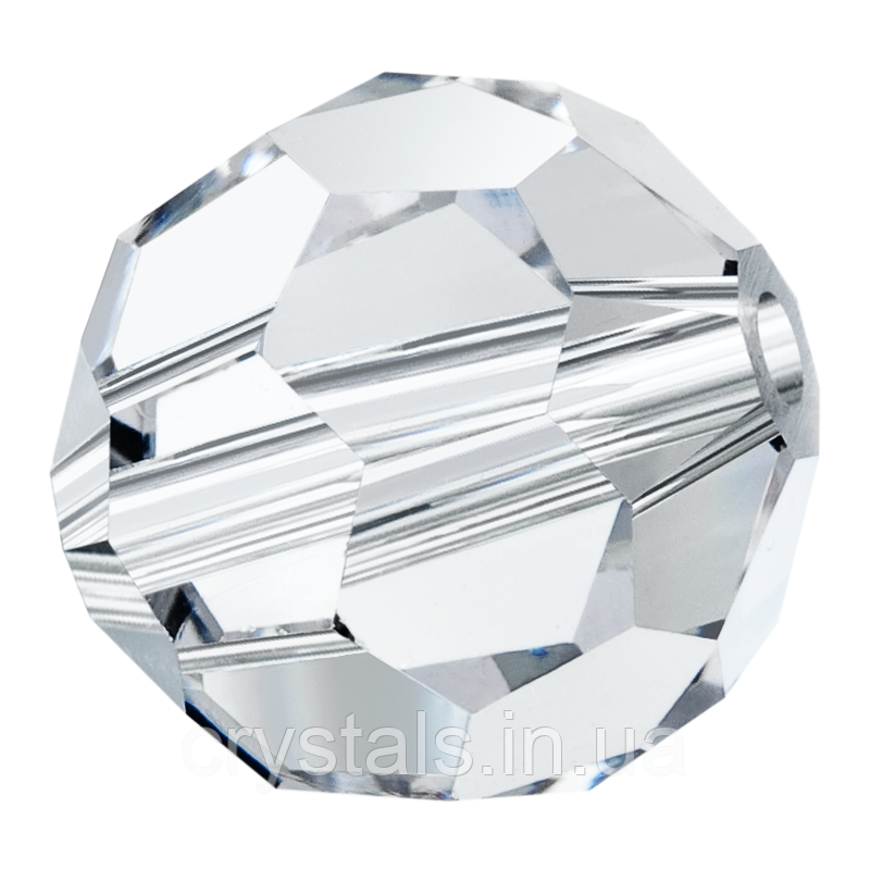 Круглі кришталеві намистини Preciosa (Чехія) 3 мм Crystal
