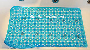 Килимок для ванної антиковзний, масажний на присосках 75*45 см