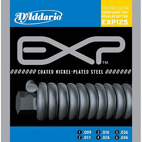 Струни d'addario EXP125 Coated Electric Guitar 09/46