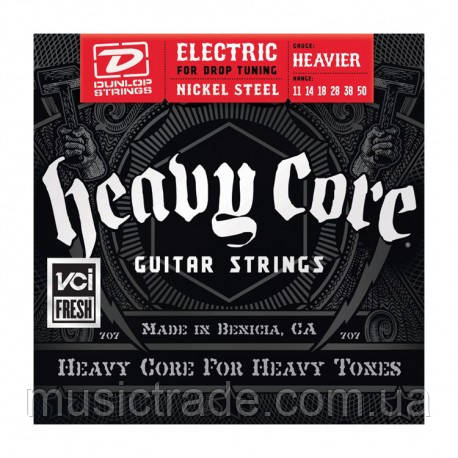 Струни Dunlop DHCN1150 Heavy Core NPS Electric Strings 11/50
