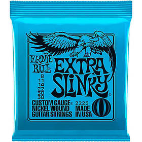 Струны Ernie Ball 2225 Extra Slinky Nickel Wound .008-.038