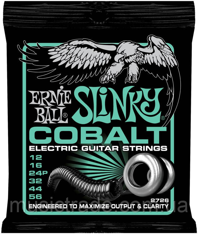 Струни Ernie Ball 2726 Cobalt Slinky.012-.056