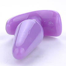 Анальна пробка 2.8 см Anchor  м'який якір силіконова, фото 3