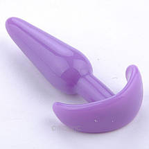 Анальна пробка 2.8 см Anchor  м'який якір силіконова, фото 2