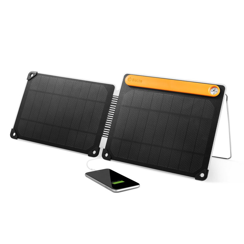 Сонячне зарядний пристрій BioLite SolarPanel 10+ з вбудованим акумулятором