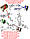 Сайлентблоки VW PASSAT (3B2) 96-01г; PASSAT (3B3) 00-05г; Variant (3B5) 97-01 Комплект 10 шт. ПЕРЕДНЯ ПІДВІСКА, фото 3
