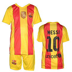 Спортивна форма для футболу ФК Барселона M1 для дітей 6-10 років оптом. Доставка з Одеси.
