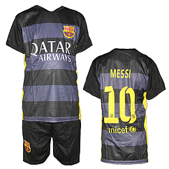 Футбольна форма ФК Барселона ( MESSI) M12 для дітей 6-10 років оптом. Доставка з Одеси.
