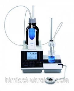 Бюретка з поршнем TITRONIC 500, забезпеченим насосом, тип T 500-M2/20