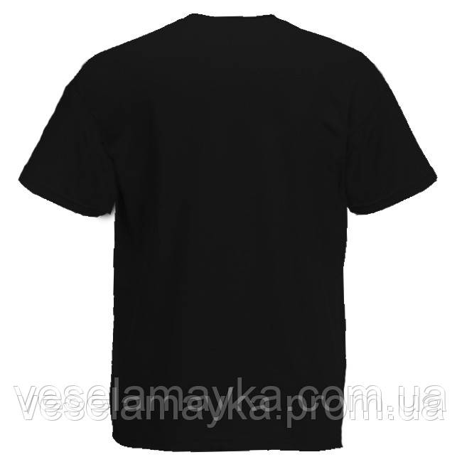Черная мужская футболка (Комфорт) - фото 5 - id-p37022490